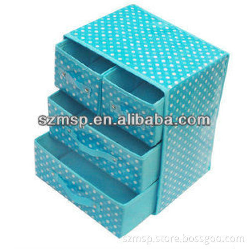 Multifunctional three layers tectorial and waterproof non-woven folding storage box